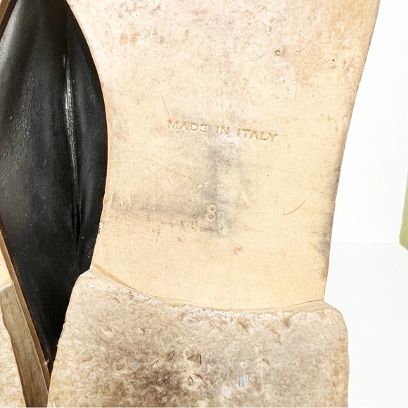 Everlane The Modern Loafer Black Leather Flats Size 8 Made in Italy Women’s - Picture 4 of 6